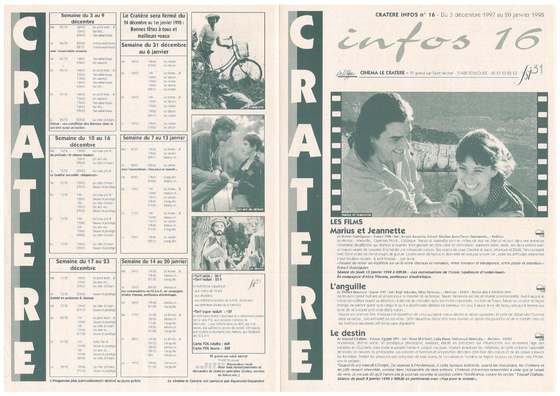 Programme 16 du 3 décembre 1997 au 20 janvier 1998