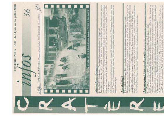 Programme 36 du 14 juin au 1er juillet 2000