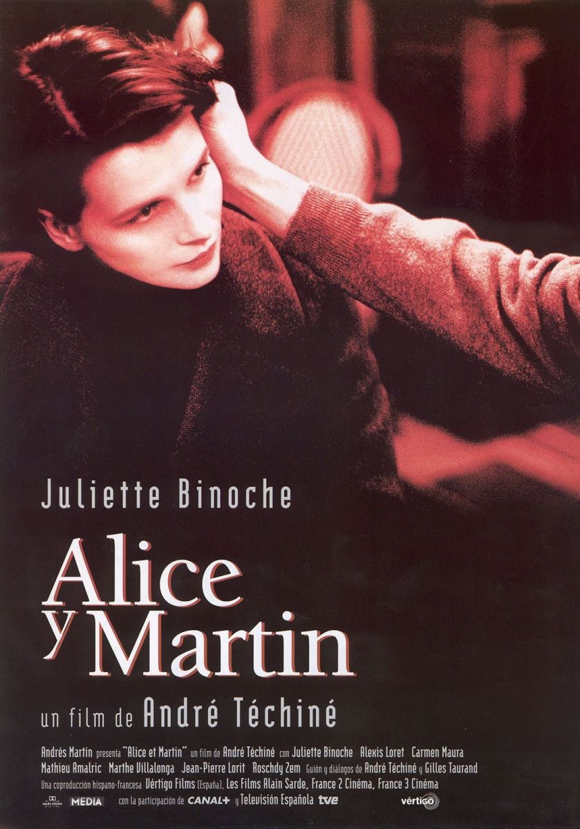 L’affiche du film Alice et Martin