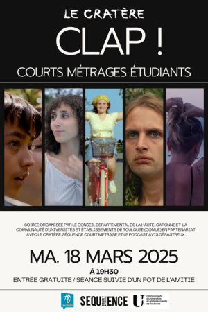 Affiche du film CLAP ! Courts-métrages étudiants