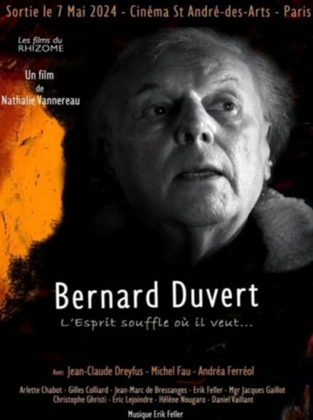 Bernard Duvert, l'Esprit souffle où il veut