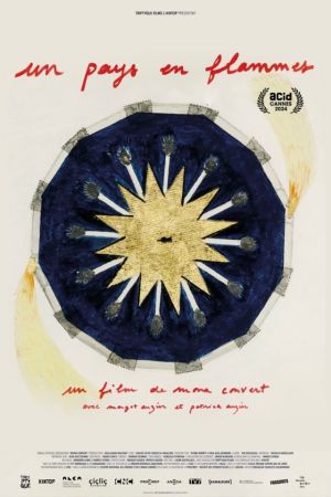 Affiche du film Un pays en flammes
