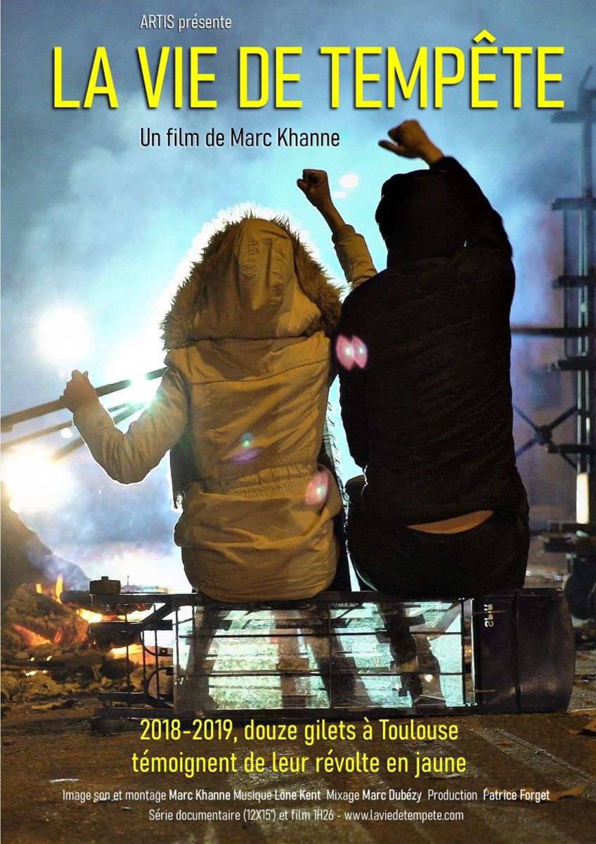Affiche du film La vie de tempête