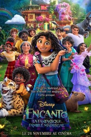 Affiche du film Encanto, la fantastique famille Madrigal