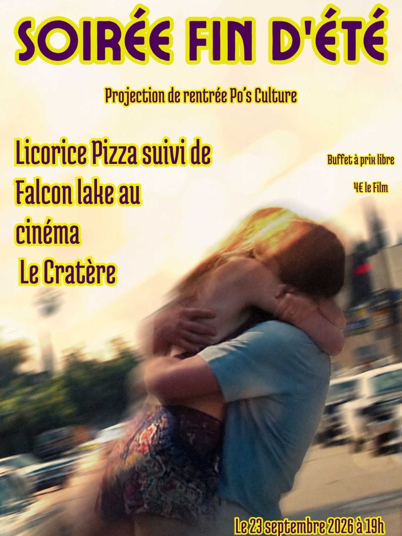 Soirée Fin d'été Po's Culture 2026