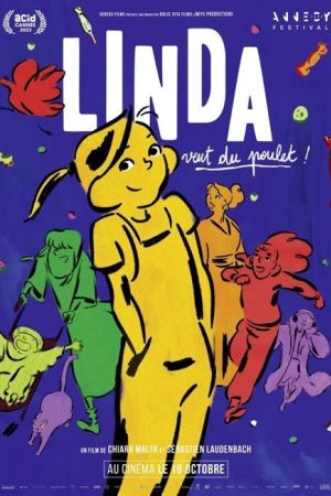 Affiche du film Linda veut du poulet !